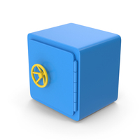 Cartoony Safe Blue PNG & PSD Images