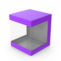 Purple Display Box PNG & PSD Images