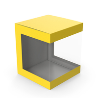Yellow Display Box PNG & PSD Images