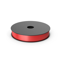Red Ribbon Plastic Reel PNG & PSD Images