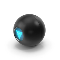 Magic Ball Answer Yes PNG & PSD Images