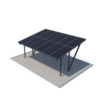 Carport Solar Panel Stand PNG & PSD Images