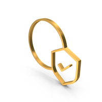 Round Frame Secure Icon PNG & PSD Images