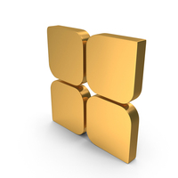 Four Square Design Icon PNG & PSD Images