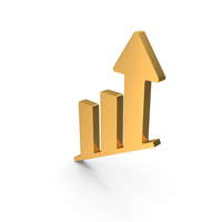 Up Three Bars Arrow Icon PNG & PSD Images