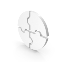 Circular Puzzle Symbol PNG & PSD Images