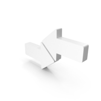 Opposite Directional Arrows Symbol PNG & PSD Images