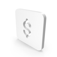 Square Dollar Money Icon PNG & PSD Images