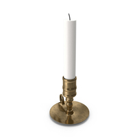 Candle And Holder PNG & PSD Images