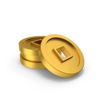 Gold Chinese Coins PNG & PSD Images
