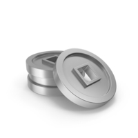 Silver Chinese Coins PNG & PSD Images