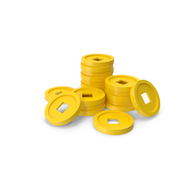 Chinese Coins Stack PNG & PSD Images