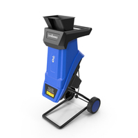 Portable Wood Chipper Landworks Blue PNG & PSD Images