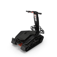 Stands Up Tracked Scooter PNG & PSD Images