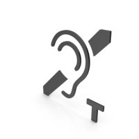 Loop For The Hearing Impaired Symbol PNG & PSD Images