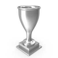 Trophy Cup Silver PNG & PSD Images