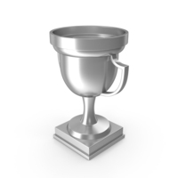 Trophy Cup Silver PNG & PSD Images
