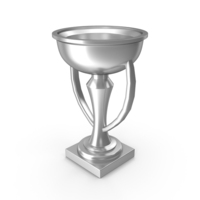 Trophy Cup Silver PNG & PSD Images