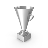 Trophy Cup Silver PNG & PSD Images