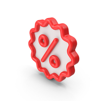 Percent Star Icon PNG & PSD Images