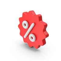 Percent Star Icon PNG & PSD Images