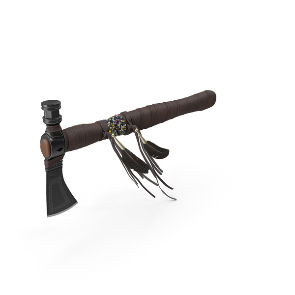 Indian Tomahawk Weapon Dark Leather PNG & PSD Images