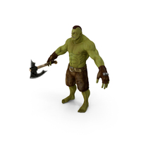 Orc Warrior Fur PNG & PSD Images