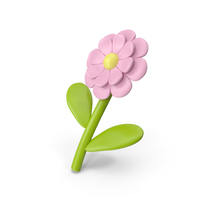 Cartoon Flower PNG & PSD Images
