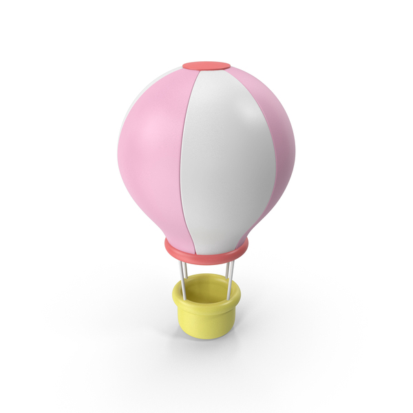 Cartoony Air Balloon PNG & PSD Images