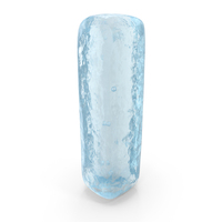 Ice Roman Alphabet I PNG & PSD Images
