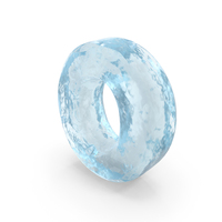 Ice Roman Alphabet O PNG & PSD Images