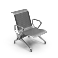 Metal Bench Single Seat PNG & PSD Images