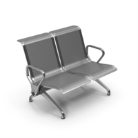 Metal Bench Two Seat PNG & PSD Images