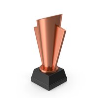 Bronze Award Trophy PNG & PSD Images