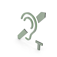 Loop For The Hearing Impaired Symbol PNG & PSD Images