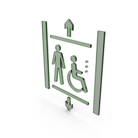 Accessible Elevator Icon PNG & PSD Images