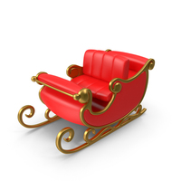 Sleigh Toon PNG & PSD Images