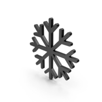 Snowflake Black PNG & PSD Images