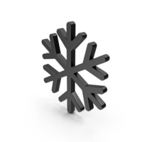 Snowflake Black PNG & PSD Images