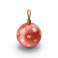 Christmas Ball Red Yellow PNG & PSD Images