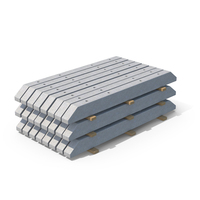 Stacked Concrete Spur / Slabs PNG & PSD Images