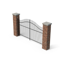 Metal Gates PNG & PSD Images