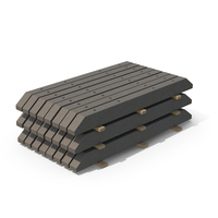 Stacked Concrete Spur / Slabs PNG & PSD Images