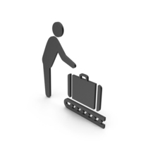 Baggage Reclaim Symbol PNG & PSD Images