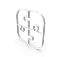 Square Puzzle Icon PNG & PSD Images