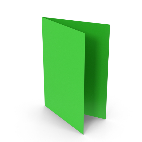 Green Greeting Card PNG & PSD Images