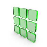 Nine Square Menu Icon PNG & PSD Images