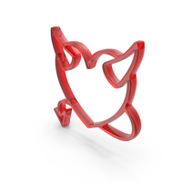 Evil Heart Frame Symbol PNG & PSD Images