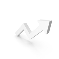 Up Arrow Growth Market Icon PNG & PSD Images