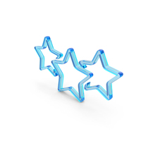 Three Stars Decorative Symbol PNG & PSD Images